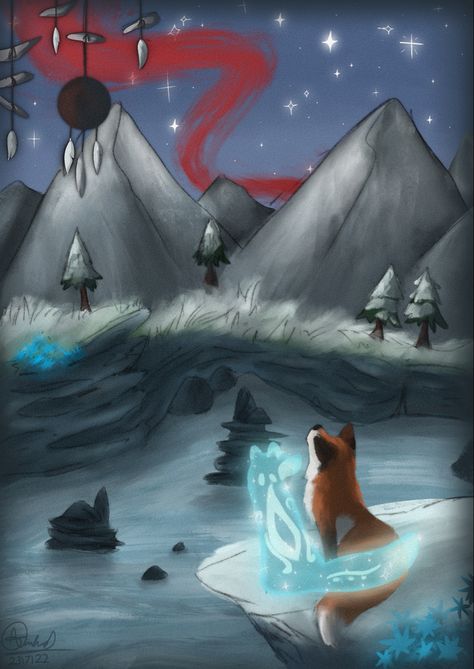 Spirit Of The North Game, Spirit Of The North Art, Spirit Animal Fox, Spirit Of The North, Majestic Art, Gorgeous Animals, Fox Spirit, Spirit Animal Art, Fox Games