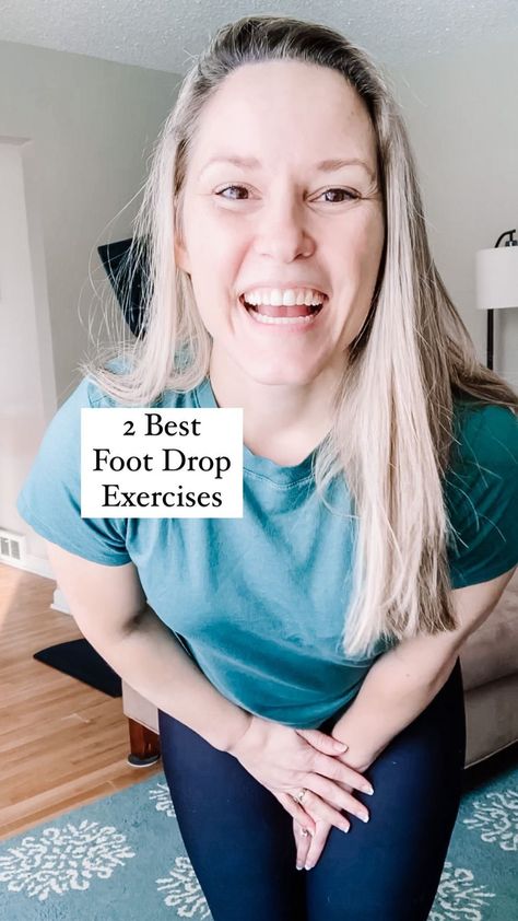 doctor.gretchen on Instagram: There are 2️⃣ main causes for foot drop, meaning there are two BEST exercises to reduce your foot drop! The main causes of foot drop are:… Drop Foot Exercises, Foot Strengthening Exercises, Multiple Sclerosis Exercise, Foot Drop Exercises, Leg Strengthening Exercises, Ms Exercises, Physiotherapy Exercises, Foot Exercises, Strengthening Exercises