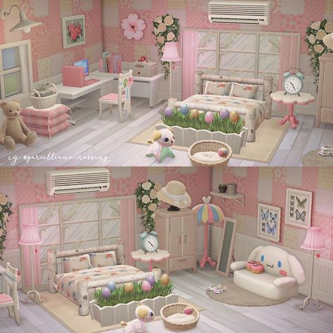 Playing Valorant, Pink House Interior, Pink Bedroom Design, Pink Island, Break Off, Pastel Interior, Animal Crossing 3ds, Ac New Leaf, Animal Crossing Memes