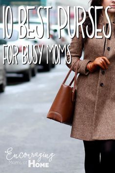 Best purses for busy moms. Purses For Moms, Purse For Moms, Mom Purse Handbags, Black Purse Outfit, Mom Purses, Mom Routine, Spring Purses, Mom Activities, Christian Motherhood