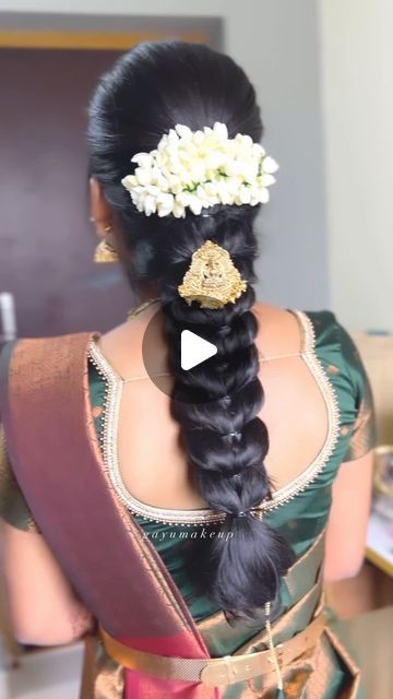 Flowers For Hairstyles Indian, Hairstyle With Jasmine Flower, Hairstyle With Jasmine, Jasmine Flower Hairstyle, Hairstyles Indian, Jasmine Flowers, Womens Hair, Jasmine Flower, July 12