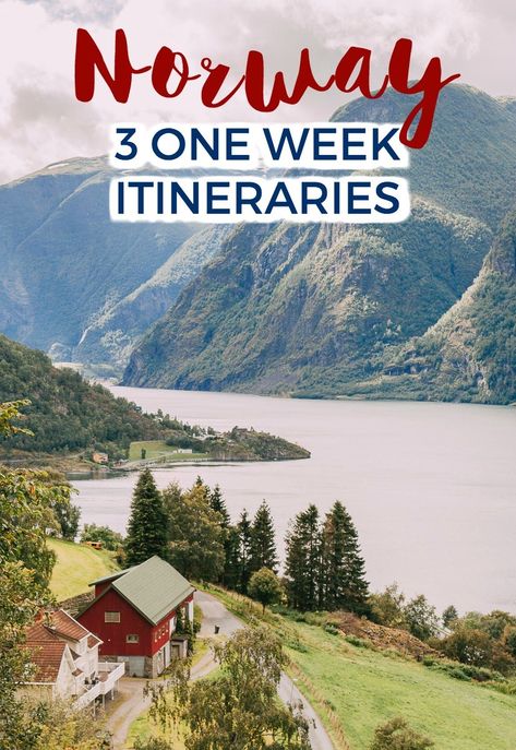 Three complete Norway itineraries for one week in Norway, either by car as a Norway road trip, or with public transportation in Norway Norway Roadtrip, Southern Norway, Norway Vacation, Norway Travel Guide, Norway Fjords, Scandinavia Travel, Visit Norway, Norway Travel, Stavanger