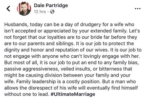 Dale Partridge, Relationship Prayer, Prayer Life, Christian Girl, Passive Aggressive, Girl Things, Extended Family, Partridge, Love And Marriage