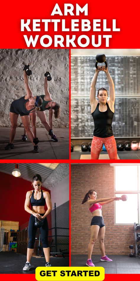 Explore our arm kettlebell workout routines designed for women. Focusing on the upper arm, these exercises will transform your workouts and your physique.Discover our exercises upper arm kettlebell workout. Incorporating weights, these workout routines are perfect for women seeking a strength-based fitness regimen. Arm Workout Women With Kettlebells, Kettle Bell Bicep Workout, Arm Kettlebell Workout, Kettlebell Arm Workout For Women, Kettlebell Workout For Men, Kettlebell Arms, Kettle Bell Workout For Women, Strong Arms Workout, Kettle Bell Workout Men