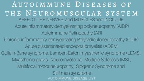 Auto immune Disorders Muscle Weakness And Fatigue, Myelin Sheath, Immune Disorders, Neuromuscular Junction, Muscles Of The Neck, Sjogrens Syndrome, Auto Immune, Vision Loss, Muscle Weakness