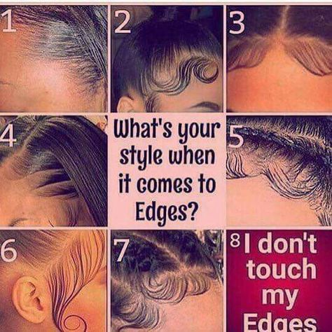 What you do to your edges? Edges Control, Hair Business, Edges Hair, Pelo Afro, African Hair, Hair Laid, Natural Hair Tips, Anime Hair, Hair Journey