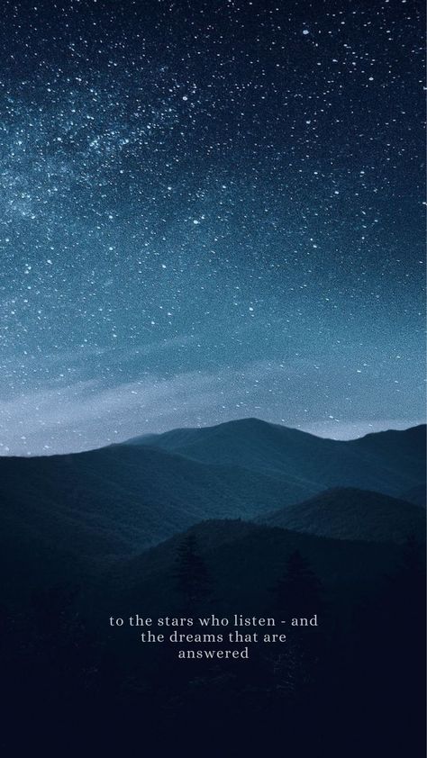 Dark, stars, mountain, wallpaper Acotar Phone Backgrounds, Rhysand Wallpaper Iphone, Acotar Ipad Wallpaper, Sarah J Mass Wallpaper, To The Stars Who Listen And The Dreams Wallpaper, To The Stars Who Listen Wallpaper, Fantasy Ipad Wallpaper, Acotar Iphone Wallpaper, Acotar Lockscreen