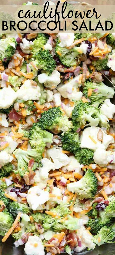 Low Carb Broccoli Cauliflower Salad, Broccoli Cauliflower Salad With Raisins, Pasta Salad With Broccoli And Cauliflower, Christmas Salad With Broccoli And Cauliflower, Brocolli And Cauliflower Salad Recipes, Broccoli Cauliflower Slaw, Brocolli Cauliflower Salad Healthy, Broccoli Salad With Cauliflower, Broccoli Cauliflower Salad Dressing