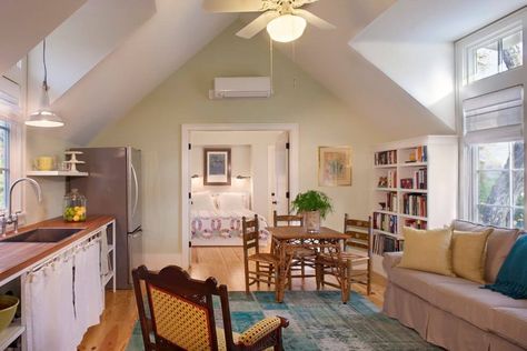 Affordable Mother In Law Suite Ideas For Your Home - Live Enhanced Garage Apartment Interior, Above Garage Apartment, Design Seed, Kids Bedroom Remodel, Traditional Family Room, Small Bedroom Remodel, Garage Loft, In-law Apartment, Garage Apartment Plans