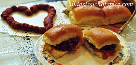 Goan Choris Pao - Hilda's Touch Of Spice Goan Pork Recipes, Goa Food Dishes, Goan Sausage Recipe, Traditional Goan House, Pao Recipe, Goa Railway Station, Desi Street Food, Meat Preparation, Pork Sausage Recipes