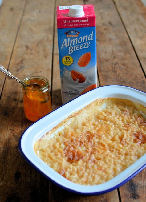 Baked Rice Pudding - Dairy Free - Lavender and Lovage Rice Pudding Baked, Almond Milk Rice Pudding, Dairy Free Rice Pudding, Milk Rice Pudding, Fresh Ingredient Recipes, Rice Custard, Best Rice Recipe, Baked Rice Pudding, Milk Rice