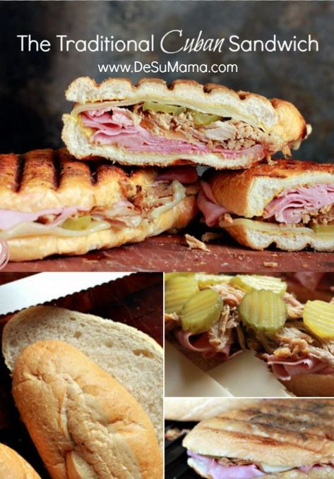 From a homemade Cuban bread recipe to #crockpot Cuban pork roast (which we call Lechon Asado), this post on my family's traditional Cuban Sandwich Recipe has EVERYTHING you need to bring a piece of the island into your kitchen. #Cubanfood #Cubansandwich Crockpot Cuban Pork, Cuban Bread Recipe, Cuban Pork Roast, Cuban Sandwich Recipe, Cuban Pork, Cuban Bread, Cuban Dishes, Croissant Sandwich, Cuban Cuisine