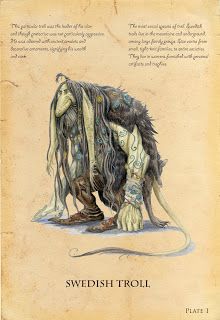 Under The Bridge: Trolls Unabridged - A Guide to Trolls of the World Spiderwick Chronicles, College Project, Creature Fantasy, Myths & Monsters, Mythical Monsters, Buku Harry Potter, Fantasy Monster, Mythical Creatures Art, Mythological Creatures