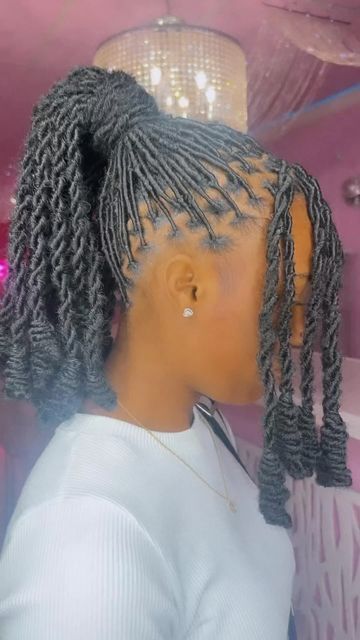 Barbie Loc Ponytail, Loc Ponytail, Barbie Ponytail, Protective Hairstyles, Locs, Braids, Hair, On Instagram, Quick Saves