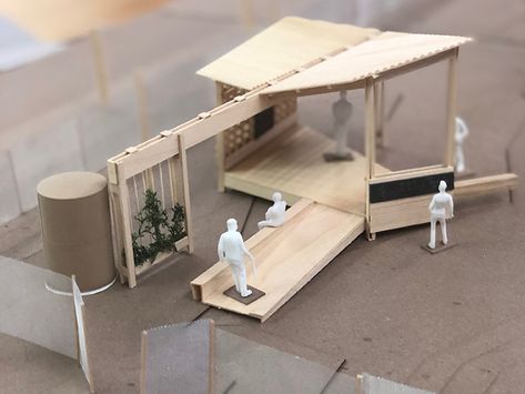 Architecture students build outdoor classroom for Houston school Classroom Architecture, Architecture Model Trees, Architecture Portfolio Layout, Module Design, Architecture Drawing Plan, Architecture Portfolio Design, Conceptual Architecture, Kiosk Design, Architecture Design Sketch