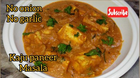 Very yummy kaju paneer masala
Without onion and garlic
Recipe for festive days Paneer Recipes Without Onion And Garlic, No Onion No Garlic Paneer Recipe, How To Make Paneer Butter Masala, Paneer Mattar Masala, Chapati Recipes, Chapati, Paneer, Garlic, Ethnic Recipes