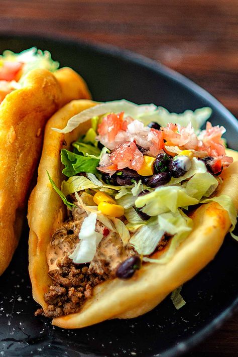 Chicken Chalupas Taco Bell, Steak Chalupa Recipe, Taco Bell Chilito Recipe, Chicken Chalupa Recipe, Chilito Recipe, Chalupa Recipe, Chicken Chalupa, Gorditas Recipe, Parking Lot Party