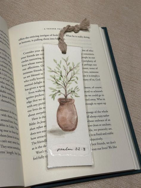 Biblically inspired, hand-painted watercolor bookmarks--perfect as a gift or a special treat for yourself! A beautiful and practical way to keep scripture close. 🤍  DETAILS:  * Hand-lettered on high-quality watercolor paper  * Laminated for durability  * Handcrafted bookmark tassel made from recycled cotton  * Customizable Bible verse  PLEASE NOTE:  * I will be adding more bookmark designs periodically.  * All bookmarks are made to order and hand-painted, so they may vary slightly from the pict Bookmarks Handmade Bible Verse, Scripture Bookmarks Diy, Watercolor Bible Bookmarks, Mark Books Ideas, Book Marks Design, Hand Painted Bookmarks, Bible Verse Crafts, Bookmark Quotes, Bible Verse Watercolor