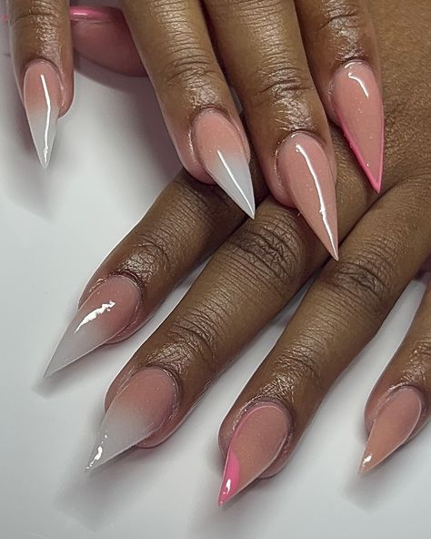 Simple design set 😘 Walkins Call/Text 786-435-3461 ——————————————- ladies Click book now 🥰 ——————————————- #miaminails #browardnails #pembrokepinesnails #miaminailtech #browardnailtech #fortlauderdalenails #nailsofinstagram #nailsoftheday #nailart #baddienails #nailinspiration #nailtiktok #nailreels #nails #tapperedsquarenails #stilletonails #miramarnailtech #lasolas #miamigardensnails #miramarnailtech #lauderdalenails #miamigardensnails #miamigardensnailtech #hallandalebeachnails #halla... Nude Stiletto Nail Designs, Pink Stiletto Nails Designs, Fall Stiletto Nails Design, Nails Stiletto Short, French Tip Stiletto Nails, French Tip Stiletto, Kanaya Maryam, Pink Stiletto Nails, Glitter Tips