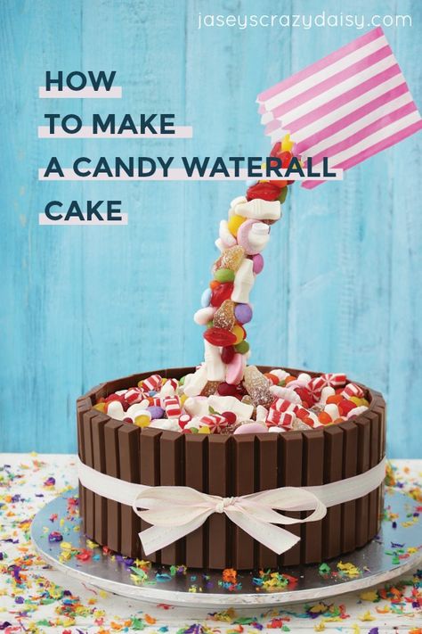 Waterfall Cake, Gravity Cakes, Anti Gravity Cake, Kit Kat Cake, Gravity Defying Cake, Cake Frame, Oreo Cream, Gravity Cake, Quick Cake