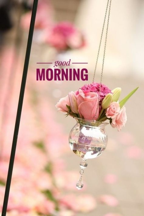 Pink Flowers, Glass Vase, Vase, Glass, Flowers, Pink