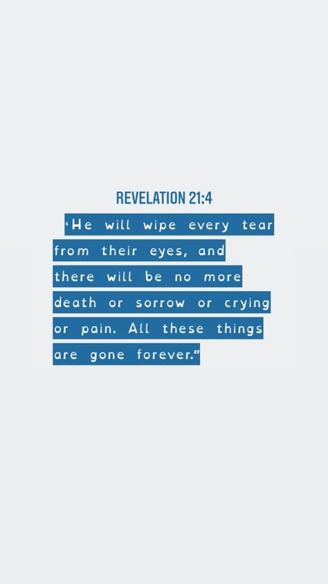 Revelation 21:4 Wallpaper, Navy Blue Bible Verse Wallpaper, Navy Blue Christian Wallpaper, Blue Bible Verse Widget, Revelation 21:4, Blue Bible Quotes, Blue Christian Aesthetic, Blue Bible Verse Wallpaper, Blue Bible Verse