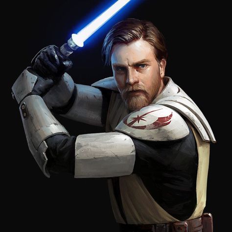 Obi-Wan Kenobi during the Clone Wars Star Wars The Old Republic, General Kenobi, Star Wars Character, Star Wars The Old, Star Wars Obi Wan, Old Republic, Sith Lord, Trainspotting, The Old Republic