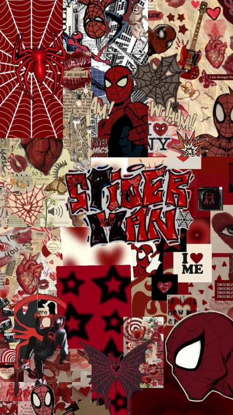 Spiderman Wall Art, Hello Kitty Wallpaper Hd, Pink Wallpaper Hello Kitty, Pretty Wallpaper Ipad, Cute Images For Wallpaper, Image Spiderman, Spiderman Theme, Spiderman Drawing, Deadpool And Spiderman