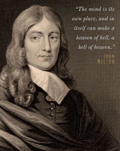 John Milton, who was born December 9, 1608, was an English poet and civil servant best known for the incredible ‘Paradise Lost’ later… John Milton Quotes, John Dryden Quotes, Jose Maria Escriva Quotes, John Milton Paradise Lost Quotes, Tortured Poets Department Quotes, John Milton, Terra Nova, English Poets, Author Quotes