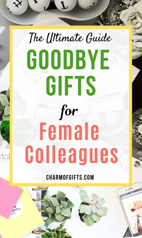 21 Farewell gifts that are thoughtful and will be appreciated. If you were wondering what to get for the Females colleague, check out this list of 21 amazing ideas. Staff Goodbye Gifts, Goodbye Coworker Gift Ideas, Good Bye Gifts For Coworkers, Gifts To Give Coworkers When You Leave, Party For Coworker Leaving, Goodbye Ideas For Coworkers, Gifts To Give On Farewell, Cricut Farewell Gifts, Gift Ideas For Friend Leaving Work