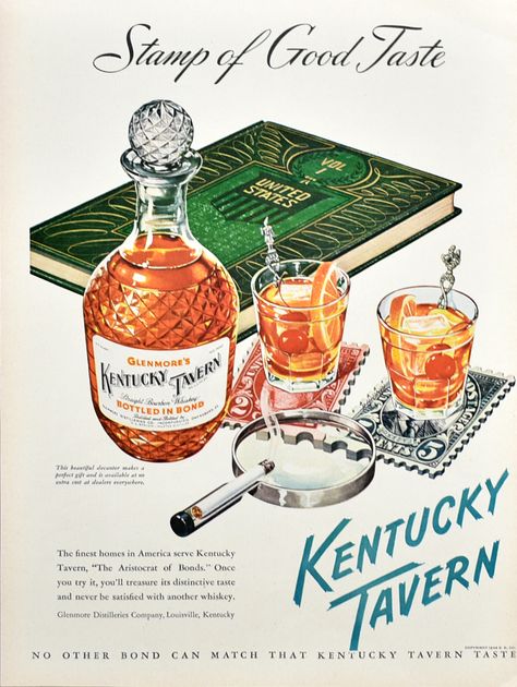 Vintage Ads Aesthetic, Vintage Bar Aesthetic, Vintage Mens Magazines, Vintage Drink Poster, Vintage Alcohol Posters, Whiskey Poster Vintage, Liquor Ads, Vintage Whisky Posters, Vintage Alcohol Ads