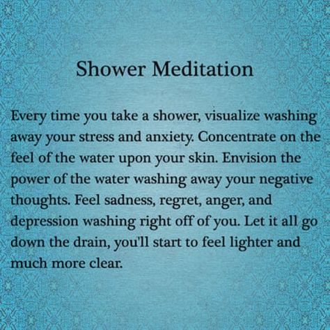 Shower Meditation Simple, Emotional Cleansing Ritual, Zen Mode Quotes, Shower Rituals Witchcraft, Shower Affirmations, Shower Meditation, Love Meditation, Shower Ritual, Mediation Ideas