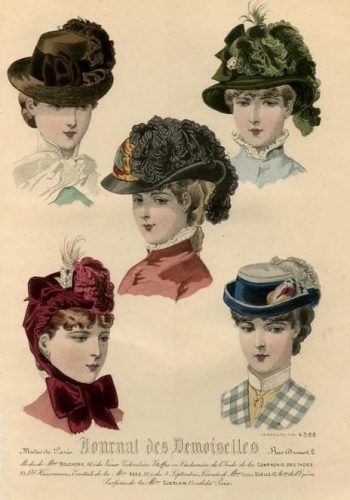 Reclaiming a Hat Icon: How to Turn a Trilby into a Victorian Lady’s Hat Tutorial – The Pragmatic Costumer 1887 Fashion, Head Dresses, Historical Hats, Victorian Accessories, 1880s Fashion, Womens Straw Hats, Vintage Style Hat, Victorian Hats, Antique Hats