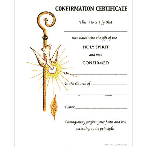 Catholic Confirmation Certificate Template Check more at https://samplebusinesstemplate.cf/2020/09/64-catholic-confirmation-certificate-template.html Altar Server, Fun Awards, Catholic Confirmation, Prescription Pad, Catholic Baptism, Spa Day Gifts, Student Of The Month, Certificate Format, Blank Certificate