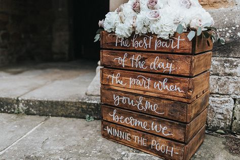 Fairytale Wedding Diy Decor, Fall Disney Wedding Ideas, Diy Disney Wedding Decorations, Disney Touches At Wedding, Disney Rustic Wedding, Disney Wedding Touches, Rustic Fairytale Wedding Theme, Disney Wedding Ideas Decorations, Disney Wedding Quotes