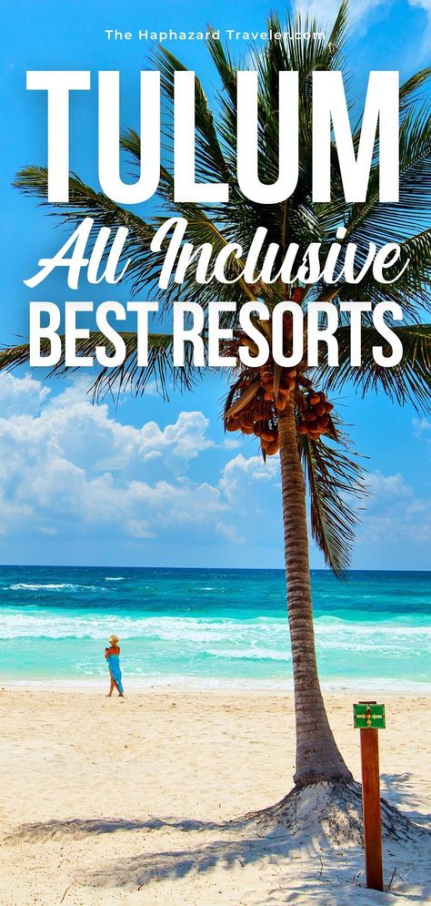 Need an effortless escape? Check out this handpicked list of all-inclusive resorts in Tulum! Best Riviera Maya Tulum all inclusive resorts for families, couples, friends' getaways, honeymoons, destination weddings + more! The best Tulum resorts with gourmet all-inclusive dining, the most gorgeous pools, top amenities, perfect sunset locations + of course the stunning Tulum beaches! tulum mexico all inclusive resorts | tulum mexico resorts all inclusive hotels | all inclusive resorts tulum mexico All Inclusive Tulum Mexico, Best All Inclusive Resorts Mexico For Families, Tulum All Inclusive Resorts, All Inclusive Resorts Mexico, Tulum Beaches, Gorgeous Pools, All Inclusive Resorts For Families, Cheapest All Inclusive Resorts, Best Vacations For Couples