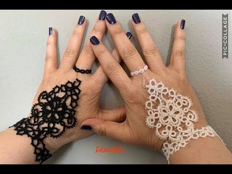 Step Into Elegance: DIY Crochet Lace Masterclass Crochet Fingerless Gloves Free Pattern, Tatting Bracelet, Crochet Bracelet Pattern, Crochet Gloves Pattern, Beginner Crochet Tutorial, Tatting Jewelry, Gloves Pattern, Crochet Lace Pattern, Needle Tatting