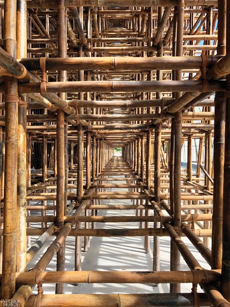 Architect Vo Trong Nghia Shares Insight into his Environmentally-Friendly Bamboo Structures - Interior Design Vo Trong Nghia, University Of Tokyo, Green Architect, Bamboo Building, Jungle House, Sustainable Building Materials, Bamboo Structure, Bamboo Architecture, Study Architecture