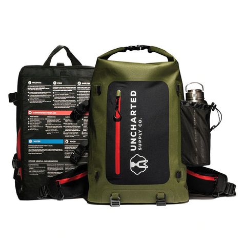 Uncharted Supply Co: Survival Gear, Clothing, and Backpacks Best Bug Out Bag, Survival Tent, Flint Fire Starter, Professional Group, Antibacterial Wipes, Water Filters System, Bug Out Bag, Waterproof Gloves, First Aid Kit