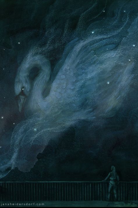 Jana Heidersdorf, Ethereal Art, The Night Sky, Surreal Art, Pretty Art, Dark Art, Painting Inspiration, Night Sky, Aesthetic Art