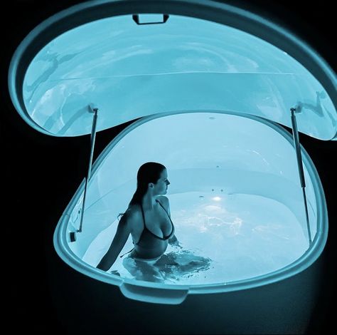 Hydro Therapy Spa, Float Therapy Aesthetic, Float House, Flotation Therapy, Modern Saunas, Float Spa, Float Therapy, Dream Gym, Niche Aesthetic