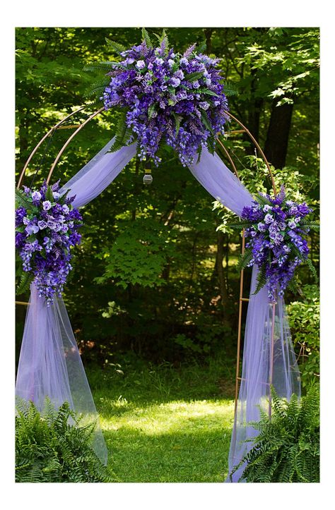 Wedding Arches Outdoors, Backyard Picnic, April Birthday, Lavender Farm, Wedding Theme Colors, Wedding Crafts, Halloween Wedding, Wedding Arch, Baby Photography