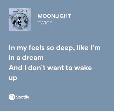 TWICE Twice Quotes, Twice Lyrics, Twice Songs, Spotify Lyrics, I Tunes, Lyrics Quotes, Songs Lyrics, Song Quotes, Song Lyrics