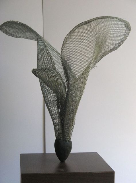 Organic sculpture by raghavendra hegde. Mesh Sculpture, Form Sculpture, Chicken Wire Sculpture, Chicken Wire Art, Sculpture Lessons, Organic Sculpture, Wire Art Sculpture, Statues For Sale, Art Wire