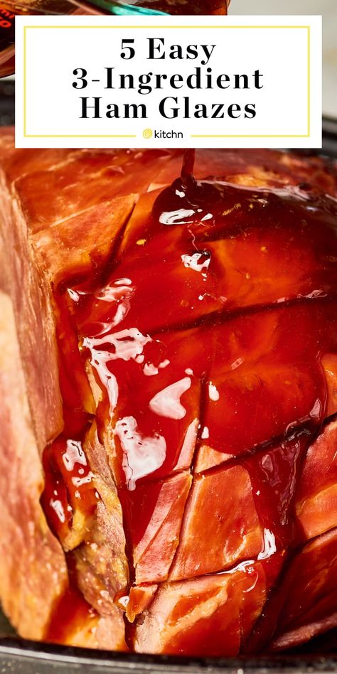 Ham Marinade, Homemade Ham Glaze, Ham Glazes, Easy Glaze Recipe, Easy Ham Glaze, Ham Sauce, Homemade Glaze, Ham Glaze Brown Sugar, Ham Recipes Baked