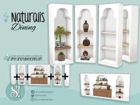 Naturalis Sims 4 Cc, Omsp Shelf Sims 4, Sims 44 Cc Decor, Sims 4 Cc Build Mode Columns, Sims4 Cc Shelves, Sims 4 Simcredible Cc, Ts4 Kitchen Clutter, Sims 4 Cc Built In Shelves, Sims 4 Cc Simcredible