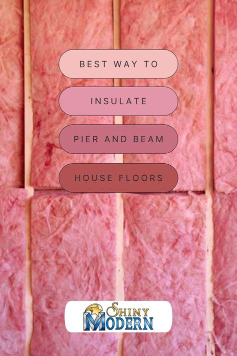 Insulating floors in a home can be just as important as insulating windows. Here is the best way to insulate pier and beam house floors. Pier And Beam House Skirting, Insulating Floors, Pier And Beam House, House On Piers, Insulating Windows, Pier And Beam Foundation, House Skirting, Diy Insulation, Beam House