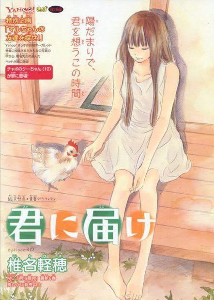 Kimi No Todoke Poster, Kimi Ni Todoke Official Art, Kimi No Todoke Wallpaper, Kimi Ni Todoke Poster, Sawako Manga, Kimi Ni Todoke Wallpapers, Poster Anime, Anime Printables, Anime Cover Photo