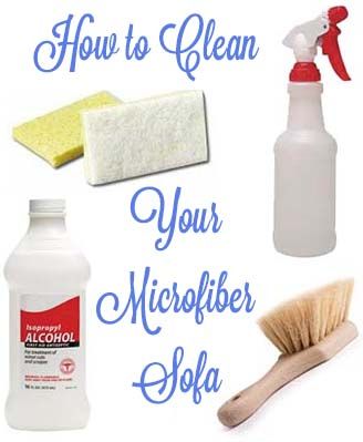 How to clean your microfiber couch (or sofa). - in case we ever wind up with one though we would love brown leather :)  (Or just use a baby wipe or throw the cushion covers in the washer and hang dry!) Diy Cleaner, Household Cleaning Products, Microfiber Couch, Microfiber Sofa, One Good Thing By Jillee, Stain Removers, Laundry Tips, Cleaning Tricks, Clean Sofa