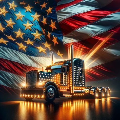 The Truck Driver Guy  · Following   ·  Thank you truckers for everything that you do. 🇺🇸🇺🇸🇺🇸 Driver Picture, Giant Water Slide, Usa Truck, Good Night Prayer Quotes, American Flag Wallpaper, Flag Wallpaper, Good Night Prayer, Creative Life Quotes, Night Prayer